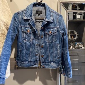 JCrew Classic Denim Jacket.